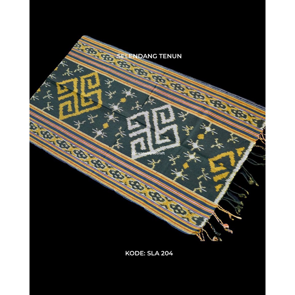 AEC Selendang Tenun Etnik Asmat-Sumba-Toraja-SLA204