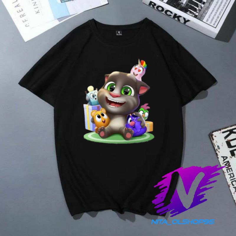 kaos my Tom baju kaos anak my talking tom