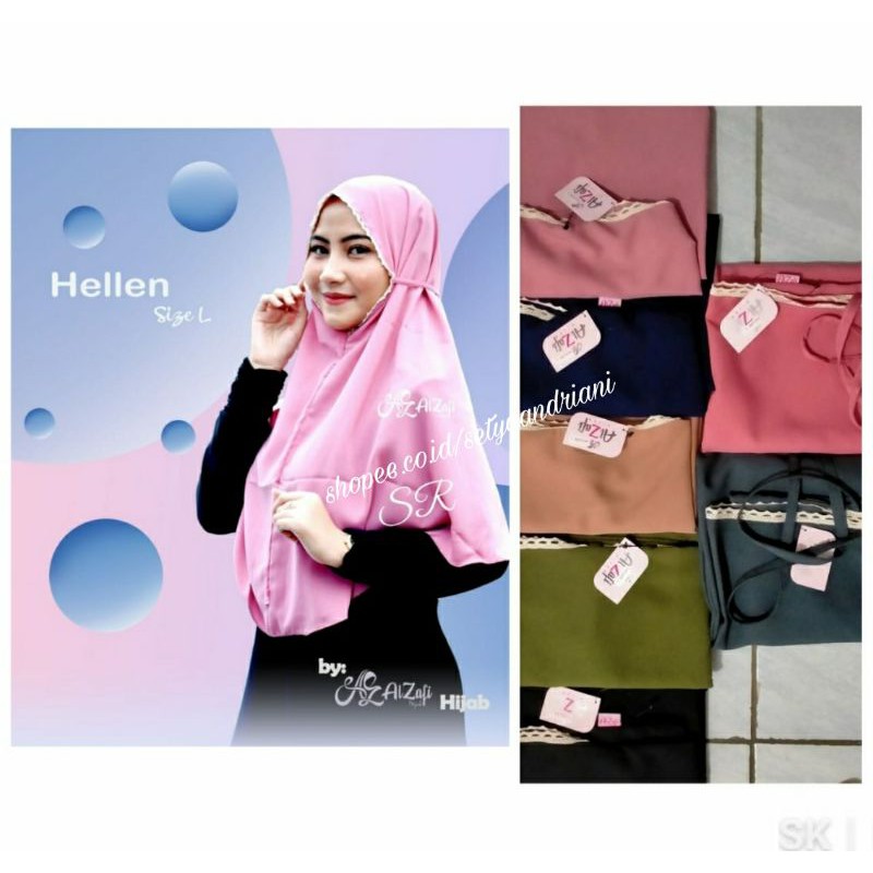 (ALZAFI ORIGINAL) ALZAFI HIJAB / BERGO MARYAM / ALZAFI BERGO