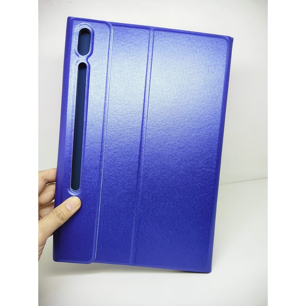 Folio Cover Samsung Tab S7 Plus T970 12.4 inchi Flip Case Sarung Tablet Standing AUTOLOCK