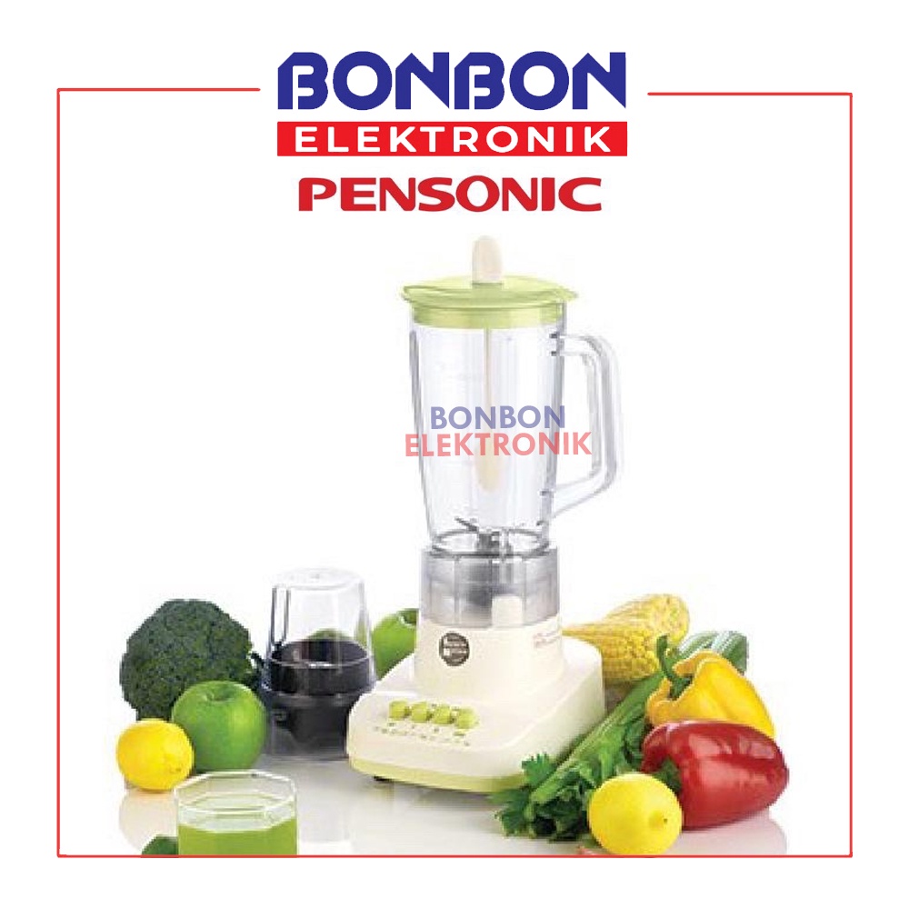 Pensonic Blender 1L PB-3301 / 1 Liter 250 Watt Pisau Stainless Steel