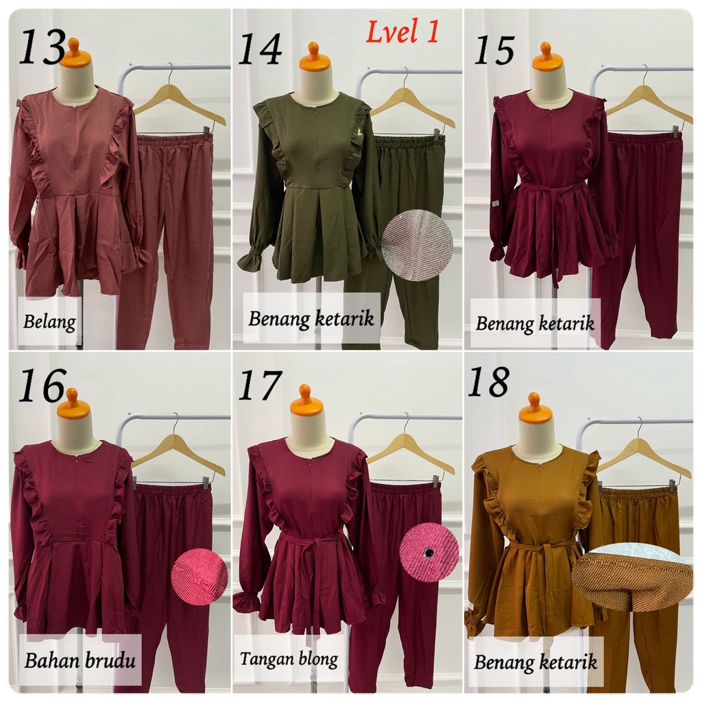 (A) RIJEK SETCEL SHAKILA LEVEL 1 DAN LEVEL 2