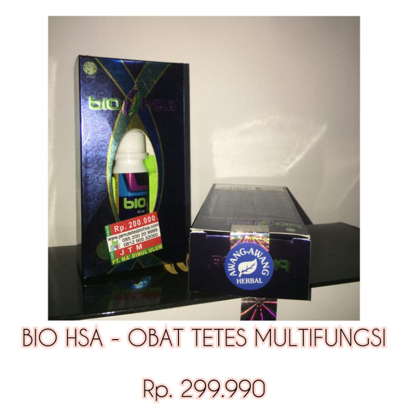 Bio HSA Obat Tetes Multifungsi