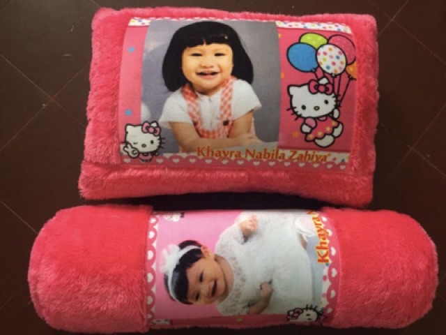 Bizzarpillow Bantal Foto Custom Bulu Rasfur 60x40 cm BZ016