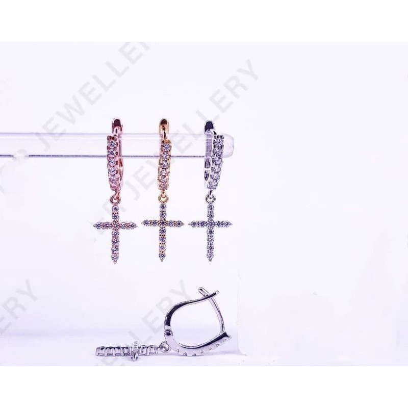 VIER JEWELLERY WYNN EDITION EARRINGS BERLIAN ANTING SALIB ROSARIO