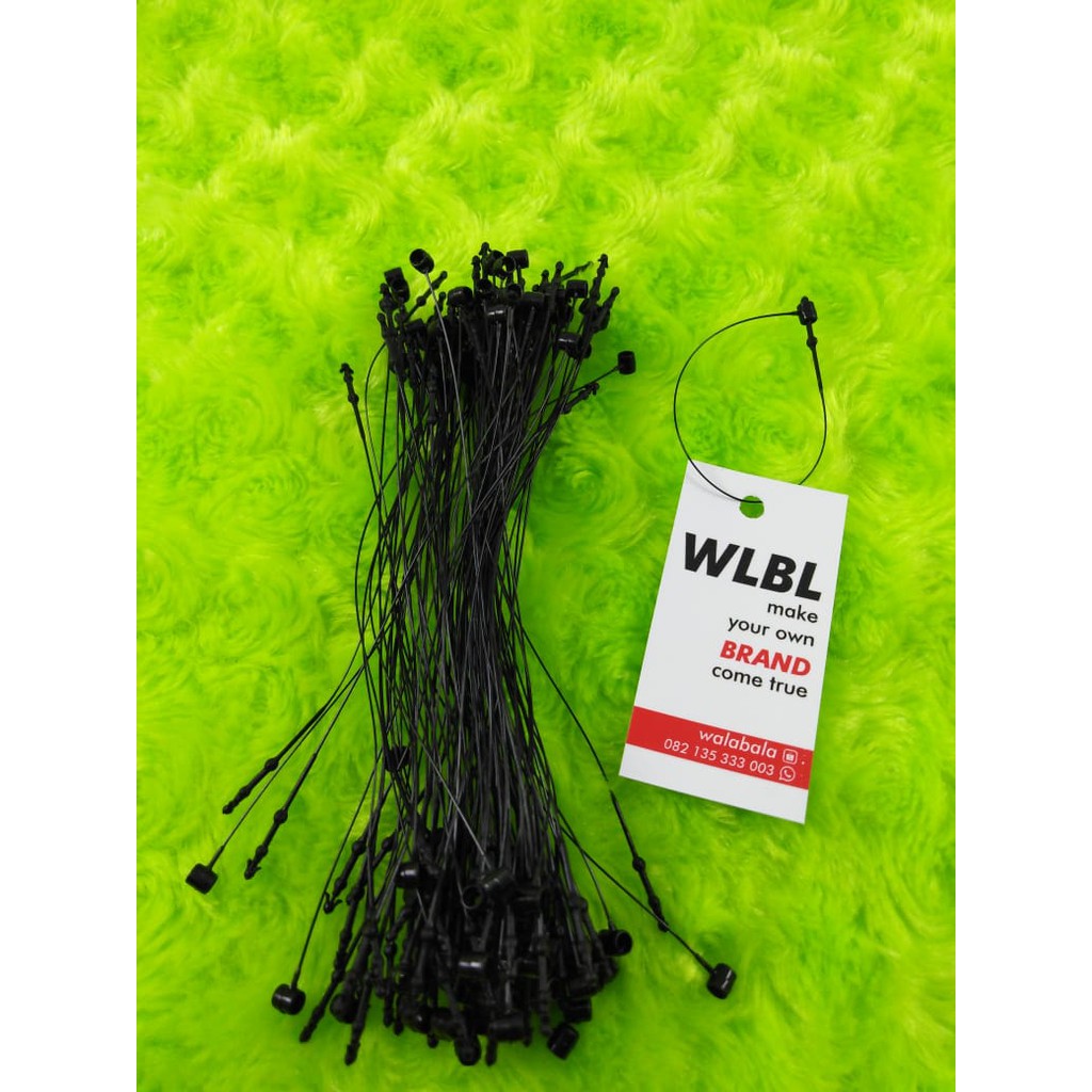 

Tali hangtag Tali Label harga Loop Pin. Harga tercantum adalah harga per pack 4,4gram isi -+ 100pcs.