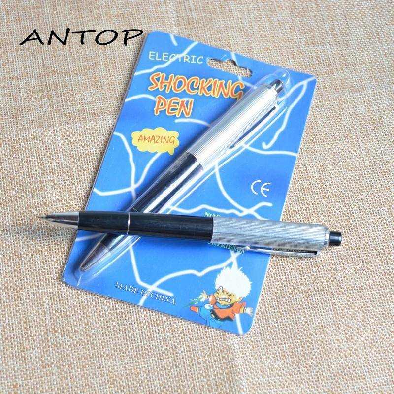 Mainan Pulpen Kejut Listrik Untuk Lelucon / Hadiah Teman ANTOP