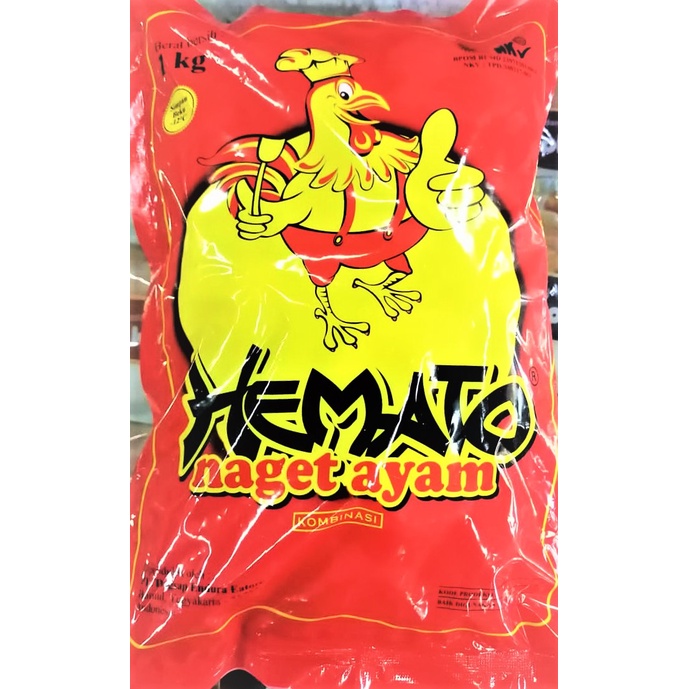 

Hemato Nugget Ayam Bentuk Hati 1kg