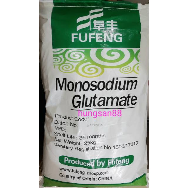 

Micin / Vetsin / MSG (monosodium glutamate) Fufeng 25kg JAMINAN PRODUK ASLI
