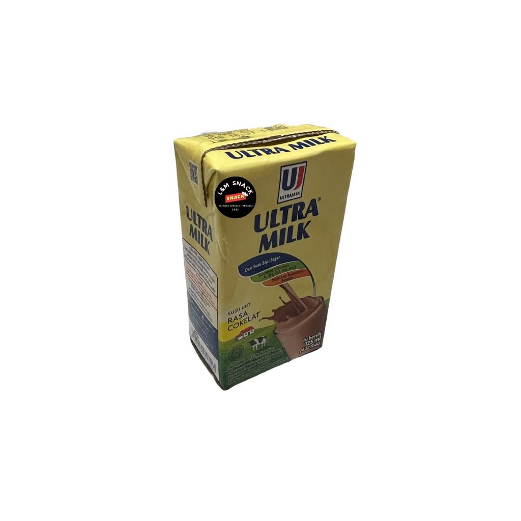 Susu Ultra Milk UHT Ukuran Kecil/Sedang/Besar