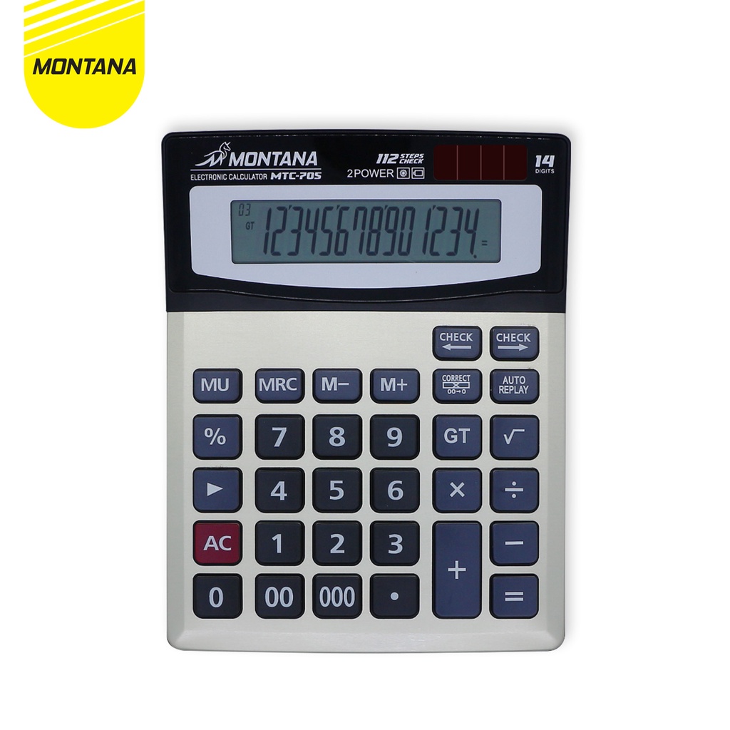 

RB MurahMurahATK Calculator / Kalkulator Montana MTC 705 / 14 Digits