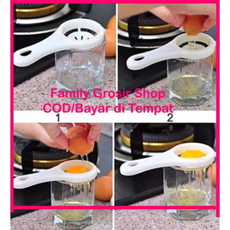 Egg Separator Alat Pemisah Telor Pemisah Kuning Telur Alat Pemisah Telur