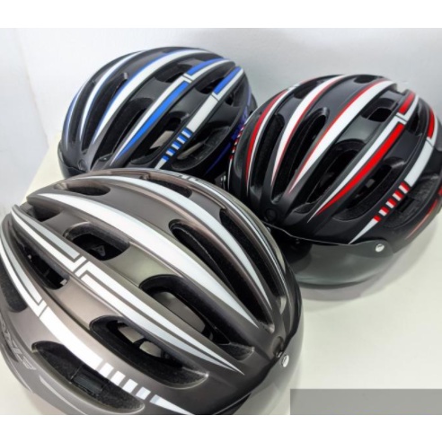 Helm Sepeda Raze R-79 Kaca Lampu Charge USB Murah Termurah-2