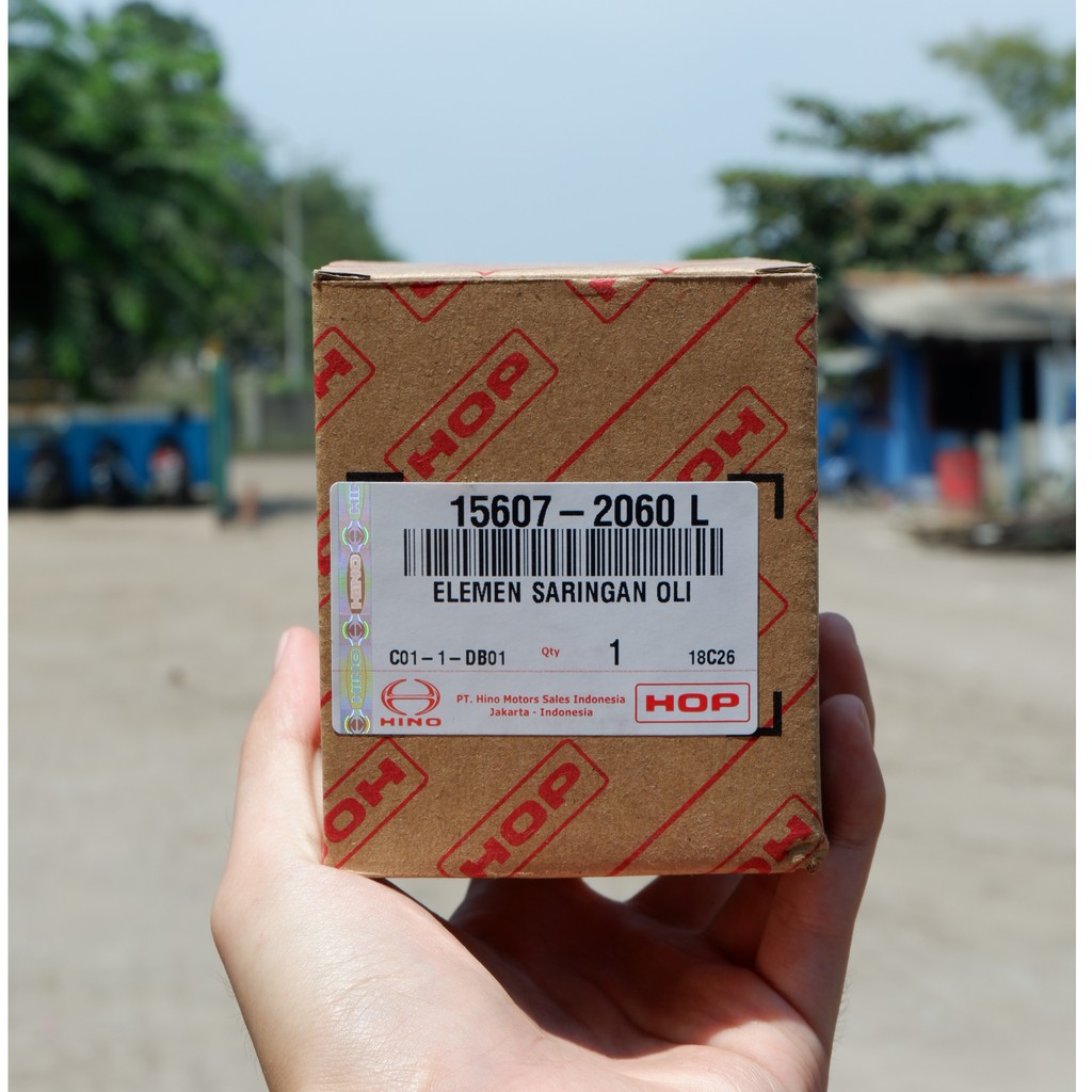 Element Oil Filter Saringan Oli Truck Hino HOP 156072060L Truk