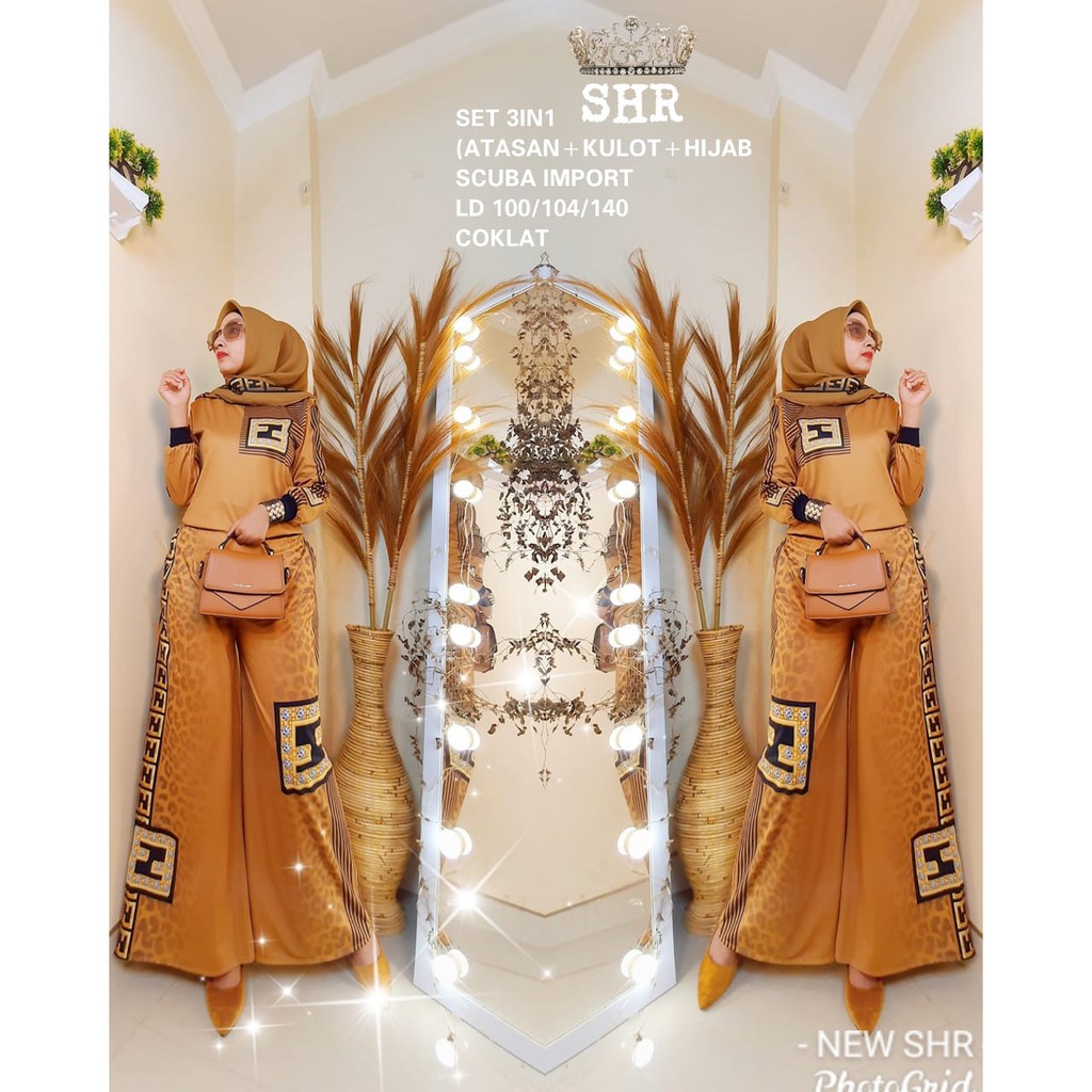 READY!!! SHR ORI . SETELAN 3 IN 1 KULOT 37