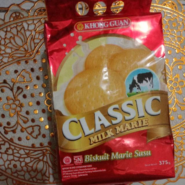 

Classic milk Marie 375 gram