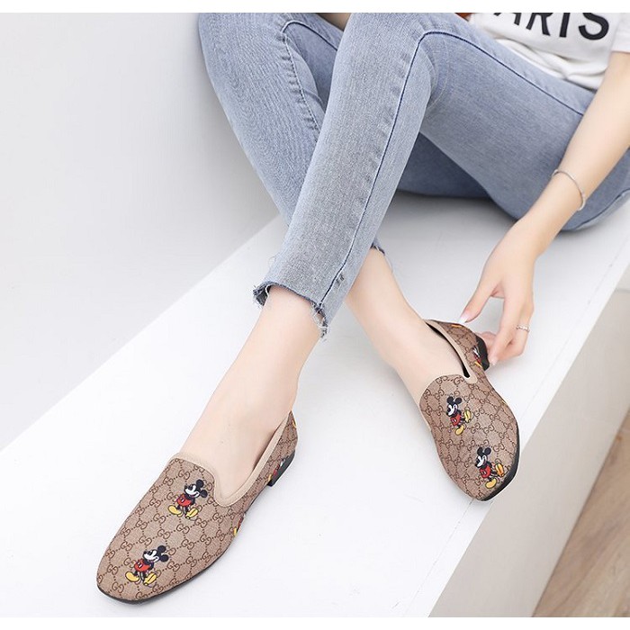 [✅BISA COD] MONOGRAM SLIP ON SHOES 808 (REAL PICTURE)