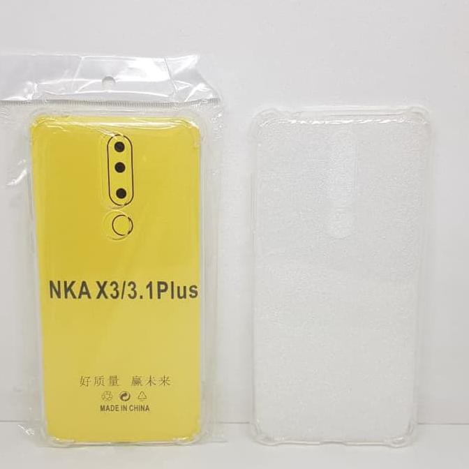 Anti Crack Nokia 3.1 Plus X3 Soft Case Nokia 3.1+ Jelly Tahan Benturan