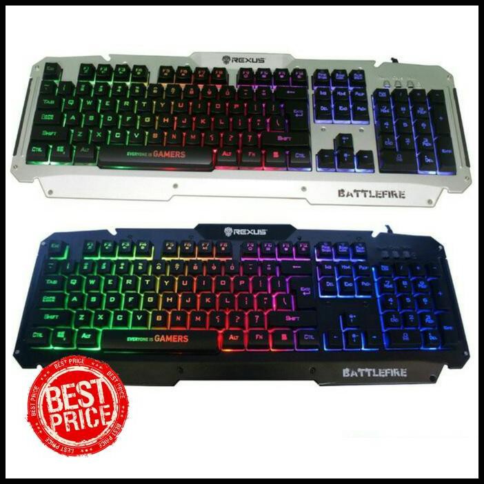Keyboard Gaming Rexus K9D Semi Mechanical 19 Keys Anti Ghost Diskon