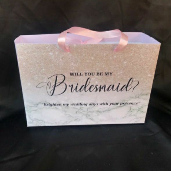 Paperbag Bridesmaid Plastik Ucapan Bridesmaid Nikahan