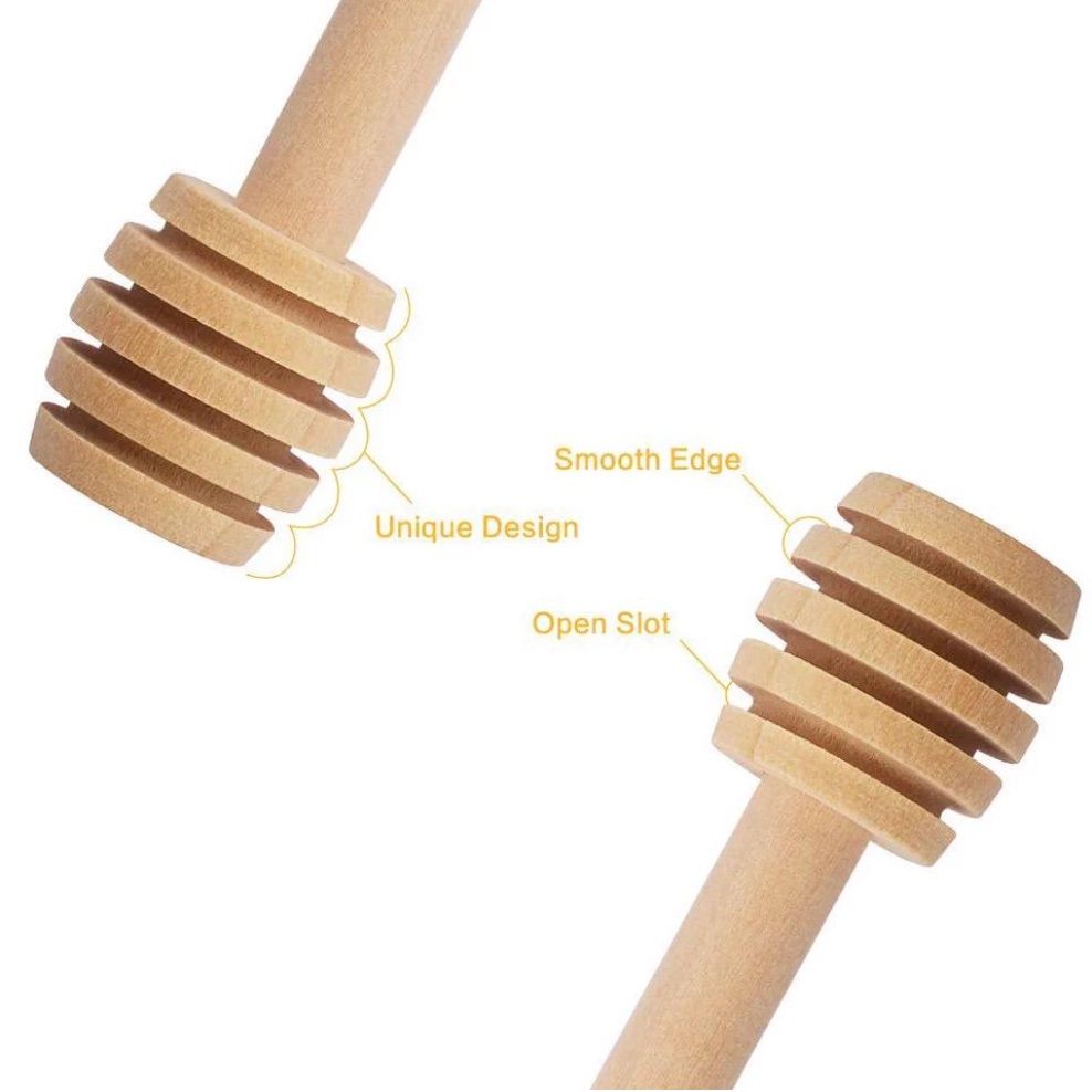 [DEASHOP] SENDOK MADU BAHAN KAYU / HONEY DIPPER WOOD / NATURAL WOOD HONEY SPOON / SENDOK TAKAR MADU