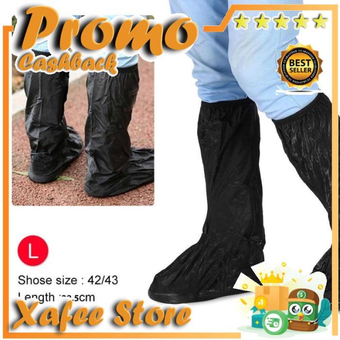 Cover Shoes | Qiilu Rain Cover Hujan Sepatu Size L - Jy-819