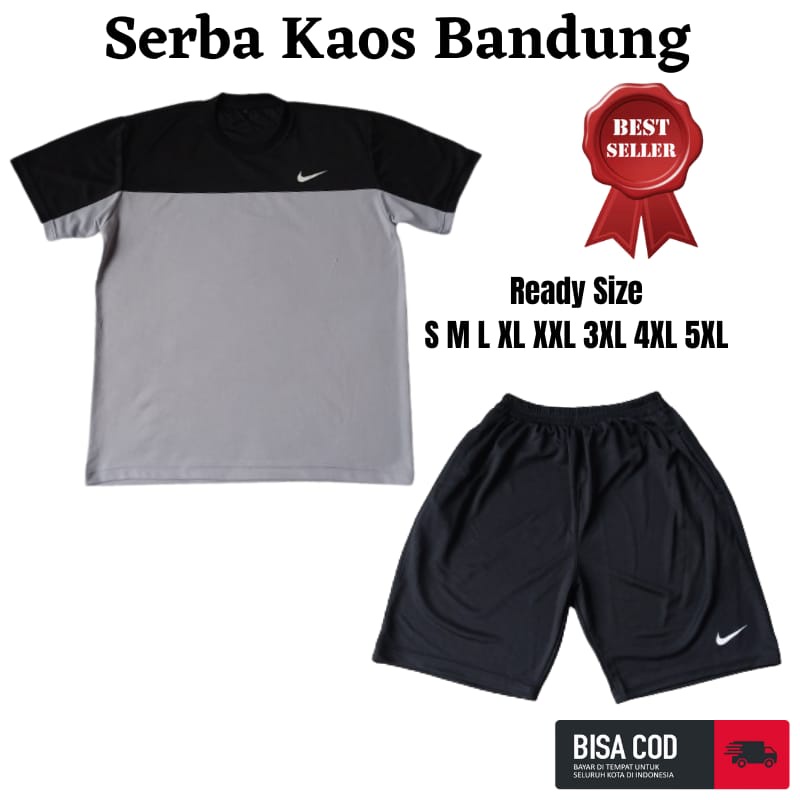 Jersey Jersy Set Baju Kaos Atasan dan Bawahan Kolor Celana Pendek Olahraga Tim Team Badminton Buluta