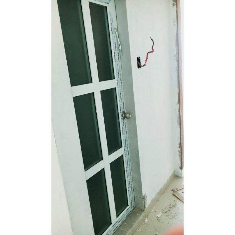 Pintu Kamar UPVC + Kaca susu