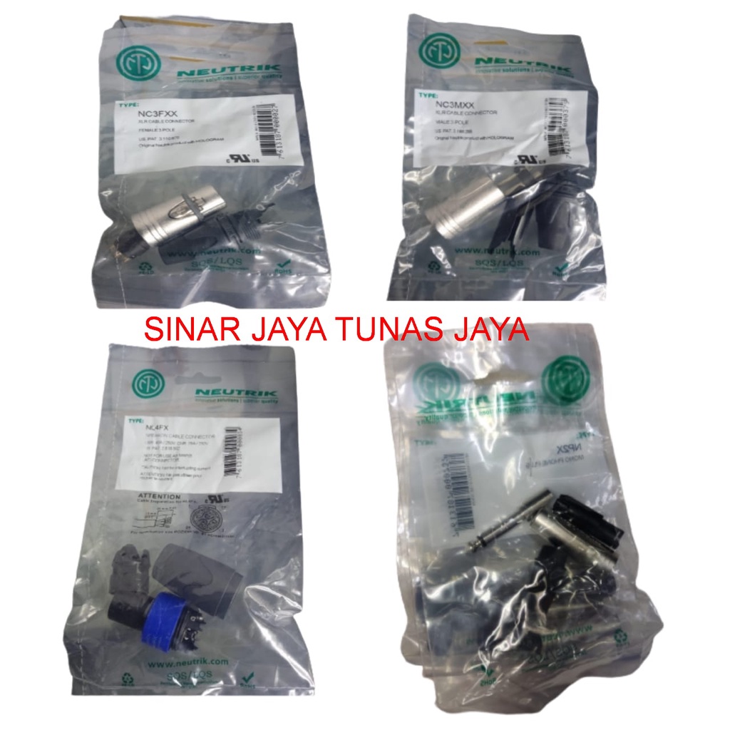 Neutrik NP3X TRS akai stereo original