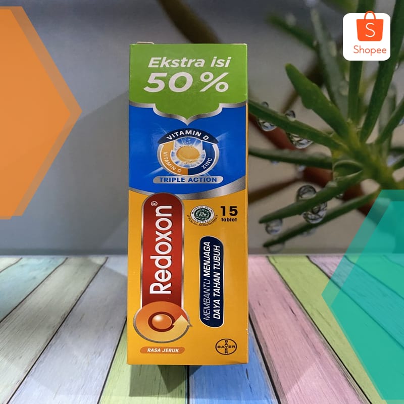 redoxon triple action 15 tablet Terlaris