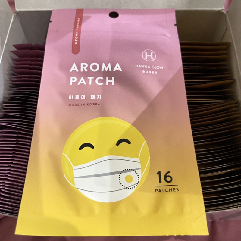 Hanna Glow Mask Aroma Patch / Pengharum Masker