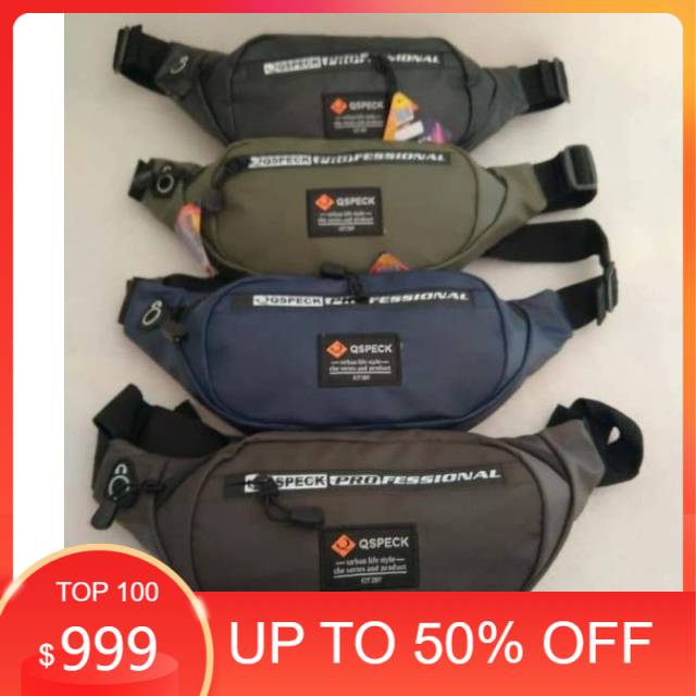 PROMO Qspeck Tas Selempang Groovy Pushop  Waistbag Qspeck ORIGINAL MURAH TERLARIS