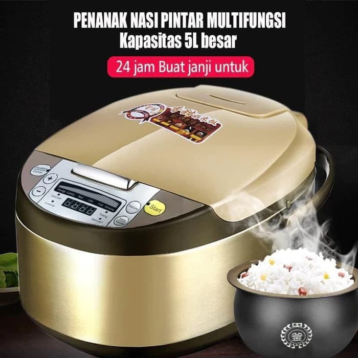 Han River HRRC-0001 Rice Cooker magic com 2L Penanak nasi