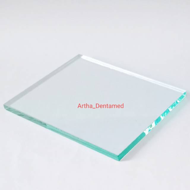 DENTAL GLASS PLATE / GLASS SLAB / MIXING PAD/ ADUK GIC