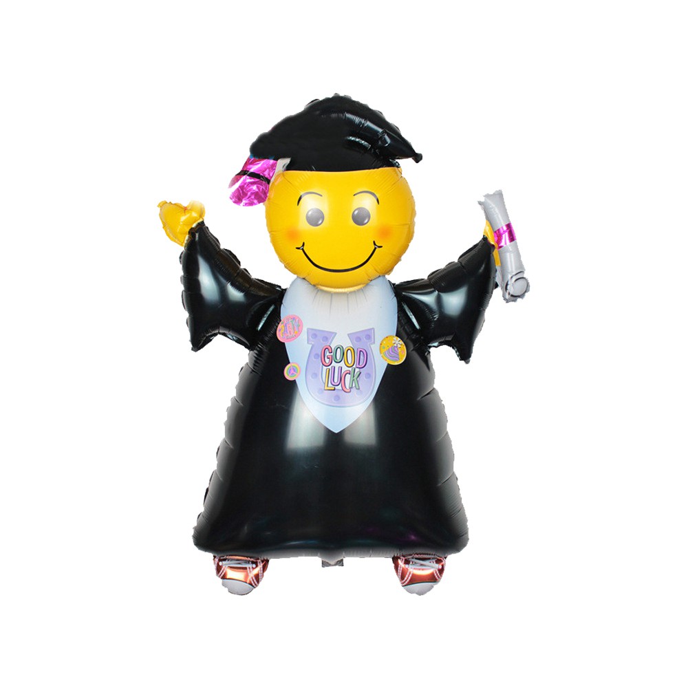 Balon Karakter BENTUK BAYI / OWL / GRADUATION - Balon Foil - Foil Balloons - Balon Aluminium