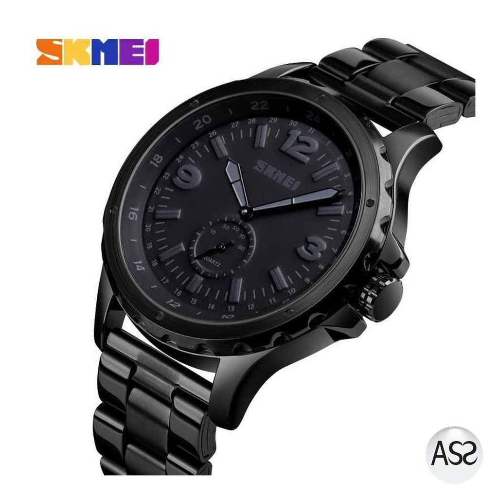 ASS Shop - SKMEI Jam Tangan Analog Pria Strap Stainless Steel - 1513