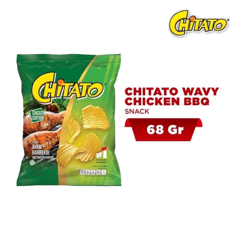 

Chitato rasa ayam barbekiu 68g FREE EMAS S&K berlaku cek di keterangan