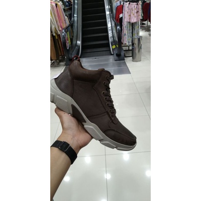 Sepatu booth Pria kulit