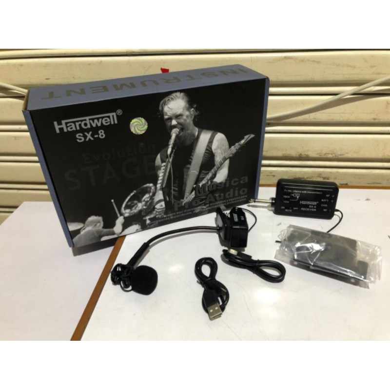 mik/mic saxophone instrument Hardwell SX-8. produk original