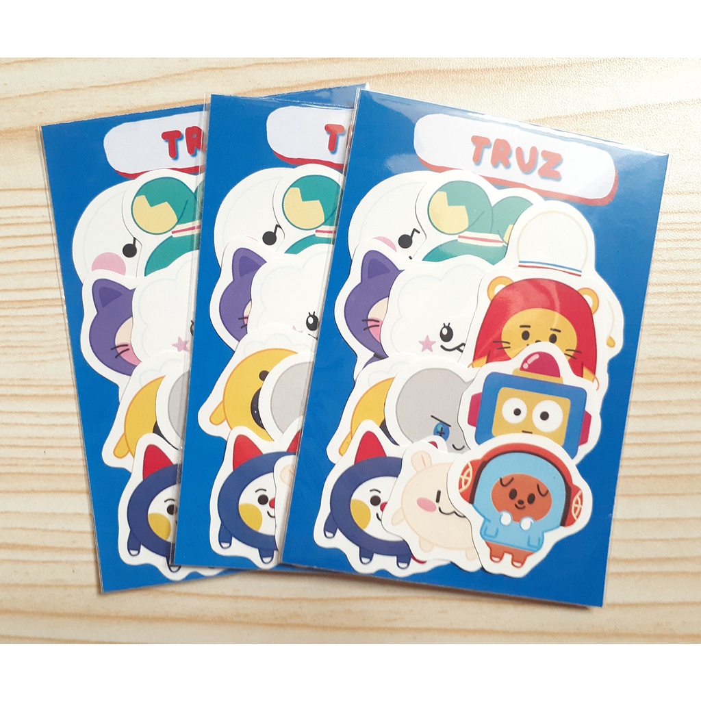 [ AVOCRAFTDO ] Sticker Kpop TRUZ Treasure