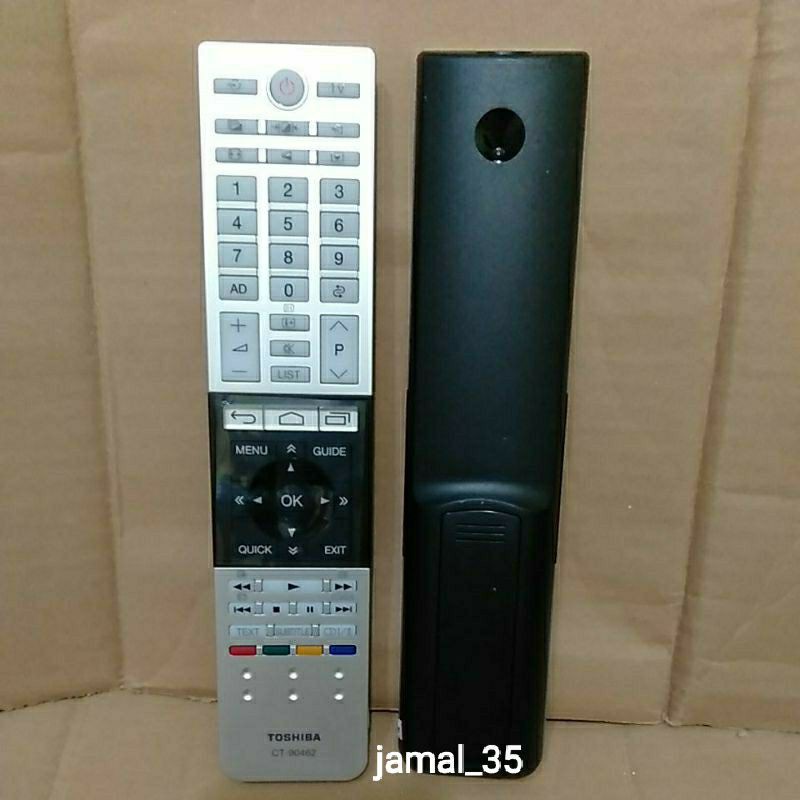 REMOTE REMOT TV TOSHIBA SMARTV LED LCD CT-90462 ORIGINAL ASLI