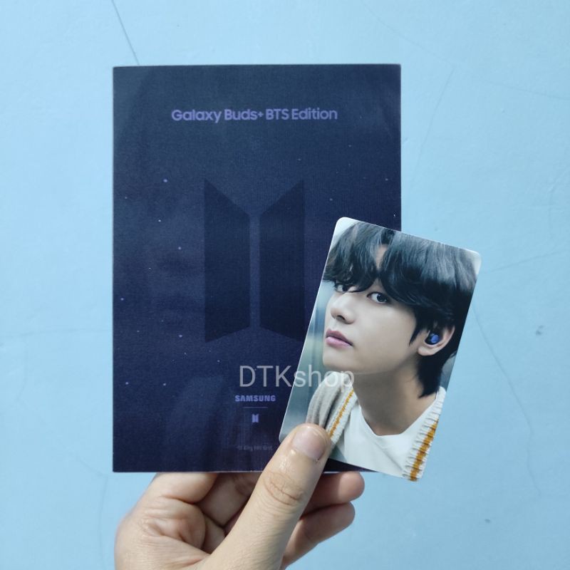 [READY STOCK] PC + LENTI SAMSUNG BUDS TAEHYUNG - PHOTOCARD BUDS V