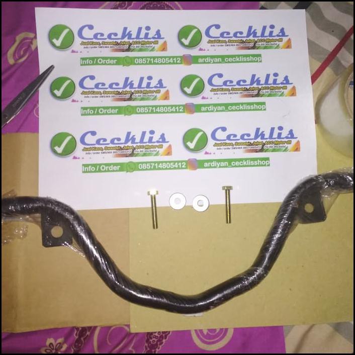 Besi Bastep / Pijakan Kaki / Footstep Depan Motor Matic Metik + Step - Beat Fi