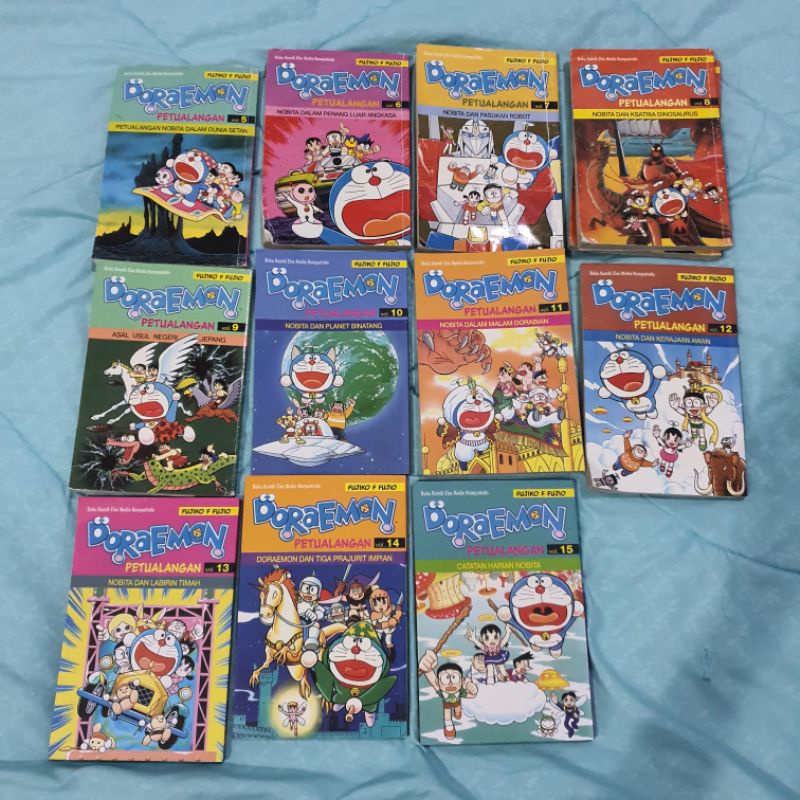 Komik Doraemon Vol 1, 5 - 15     [PRELOVED]