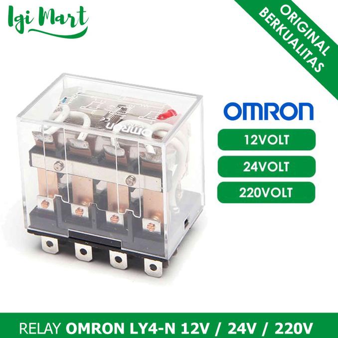 .........] RELAY LY4 12V OMRON / RELAY LY4N 24V OMRON / RELAY LY4-N 220V 14 PIN