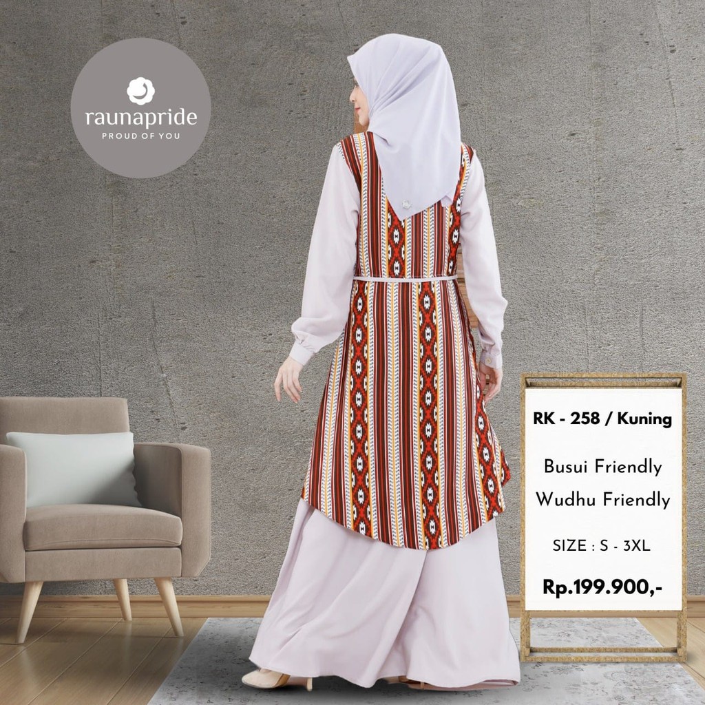 Gamis Rauna Terbaru  / RK - 257/258 / Fashion Muslim