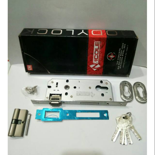 Body Pelor Kunci Pintu Ganda NICOLE