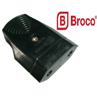 Kontra Steker Gepeng Hitam BROCO SNI 334