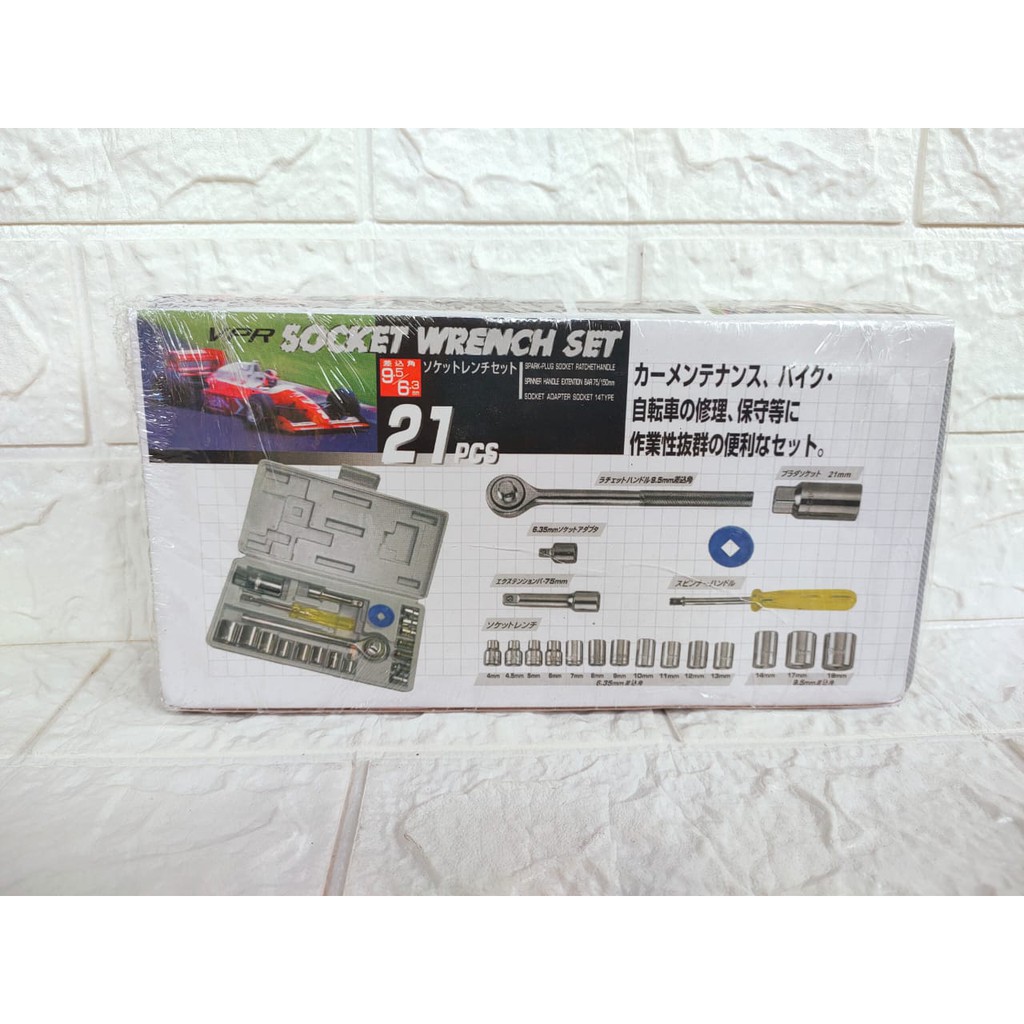 KUNCI SOK SET 21 PCS/KUNCI SOK SET 21 TEKIRO/KUNCI SOK SET TEKIRO MURAH/KUNCI SOK 21 MURAH MERIAH