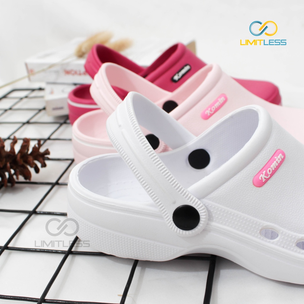 Zerolimit - Sandal Baim Wanita Kekinian Sandal Slip On Wanita Casual Sendal Rumahan Slop Cewek Nyaman Terbaru